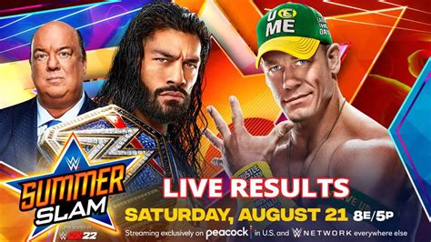 wwe summerslam 2021 results|summerslam 2021 saturday.